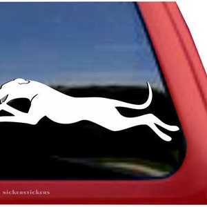 Classic Greyhound Decal | DC843PL | High Quality Adhesive Vinyl Window Decal Sticker