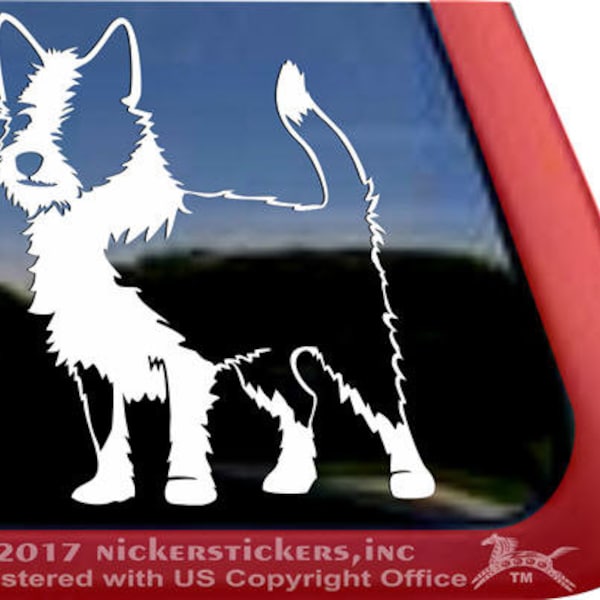 Cute Portuguese Podengo Decal | DC1122PL | High Quality Adhesive Vinyl Window Decal Sticker