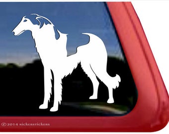 Borzoi | DC831PL | High Quality Adhesive Vinyl Window Decal Sticker