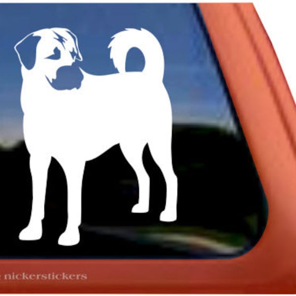 Sticker Anatolische herder | Aanpasbaar | Hoge kwaliteit zelfklevende hond vinyl raamstickers sticker
