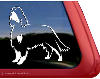Gordon Setter Decal | DC781PL | High Quality Adhesive Vinyl Window Decal Sticker