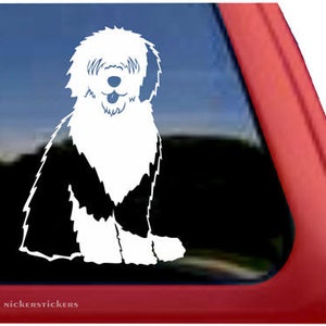 Aufkleber für Ihren Hund Hochwertiger selbstklebender Vinyl-Fensteraufkleber