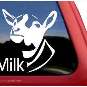 iMilk | DC410SP1 | High Quality Adhesive Vinyl Window Decal Sticker