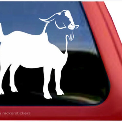 Boer Goat Love Window Decal Sticker J390 Etsy