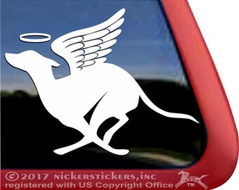 Autocollant commémoratif Greyhound | DC079PL | Autocollant adhésif en vinyle de qualité NickerStickers® pour fenêtre