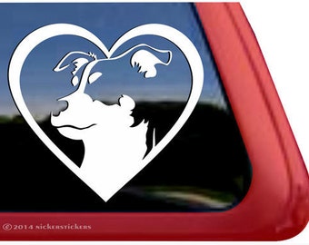 Rat Terrier Amor Coração | DC231HRT | Adesivo de Vinil de Alta Qualidade NickerStickers® para Janela