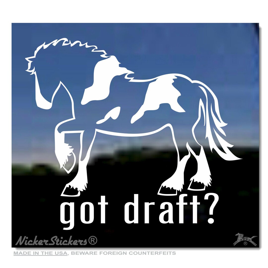 Got Draft? | Choose Size and Color | High Quality Adhesive Vinyl ...