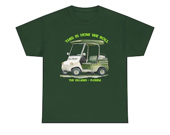 The Villages, Florida. Golf Cart living. Villages Golf cart.