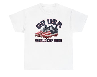 Go USA Fotbollst-shirt, VM 2026, Amerikanska flaggskor