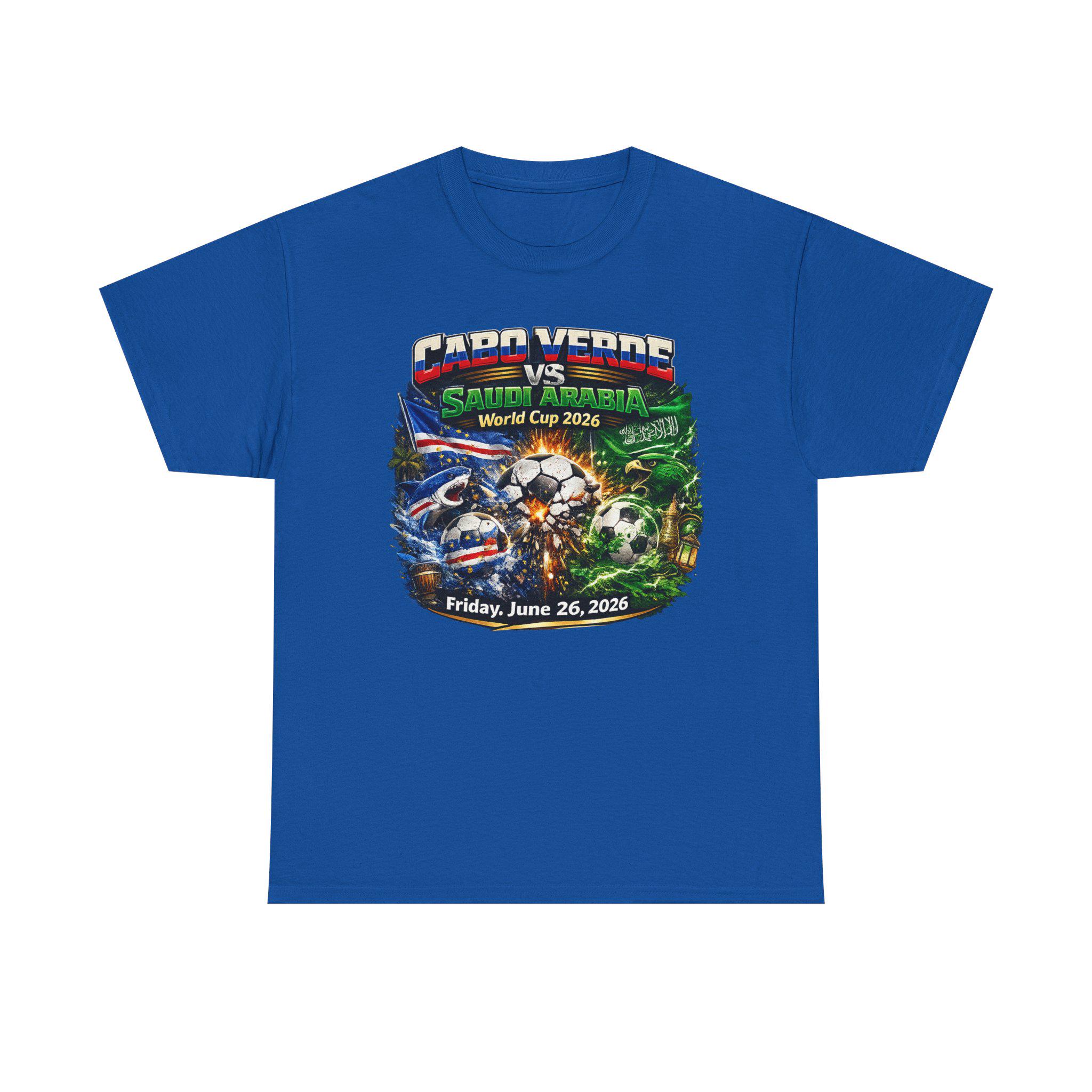 Cabo Verde Vs Saudi Arabia Soccer Shirt 2026 | International