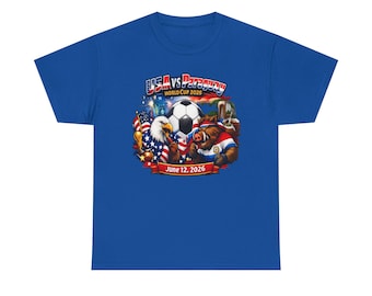 Estados Unidos vs Paraguay, 12 de junio de 2026, Mundial 2026, Go American Soccer, Go Paraguay, Copa de Fútbol, Fútbol de Paraguay, partido de fútbol, GO Eagles