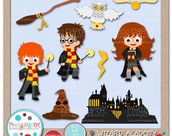 Download Harry potter clipart | Etsy