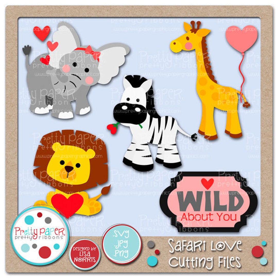 Safari Love Cutting Files & Clip Art - Instant Download - Etsy Canada
