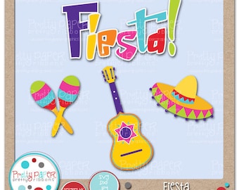 Fiesta corte archivos & Clip Art - descarga inmediata