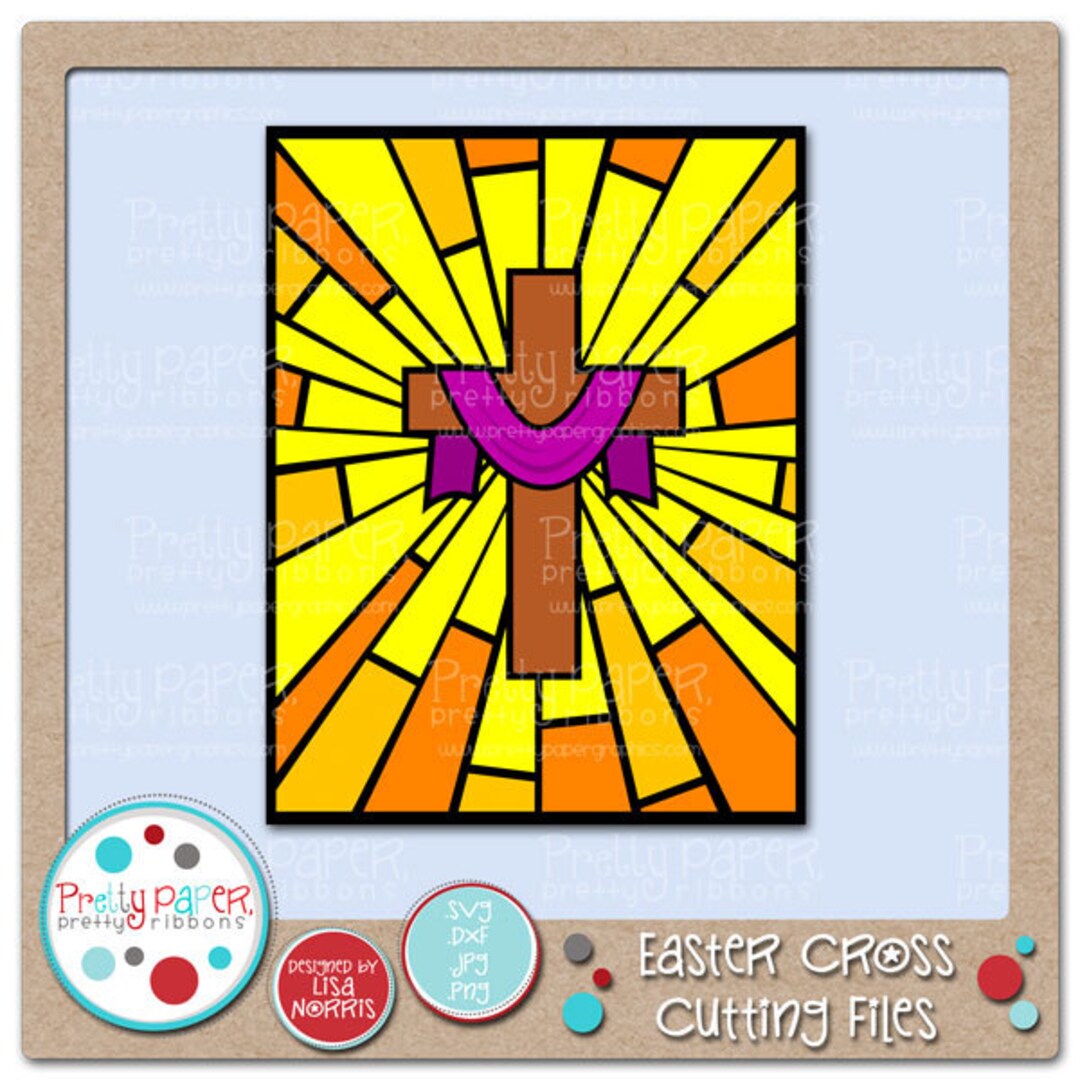 Easter Cross Cutting Files & Clip Art - Instant Download - Etsy