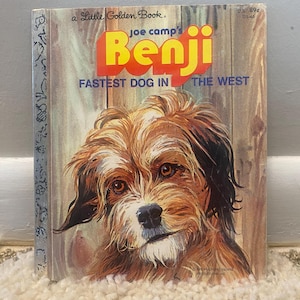 Little Golden Book: Joe Camp's Benji Fastest Dog in West (1978)