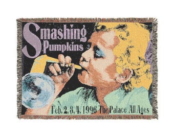 Smashing Pumpkins POSTER Goldenvoice 1996 Silkscreen Print Signed