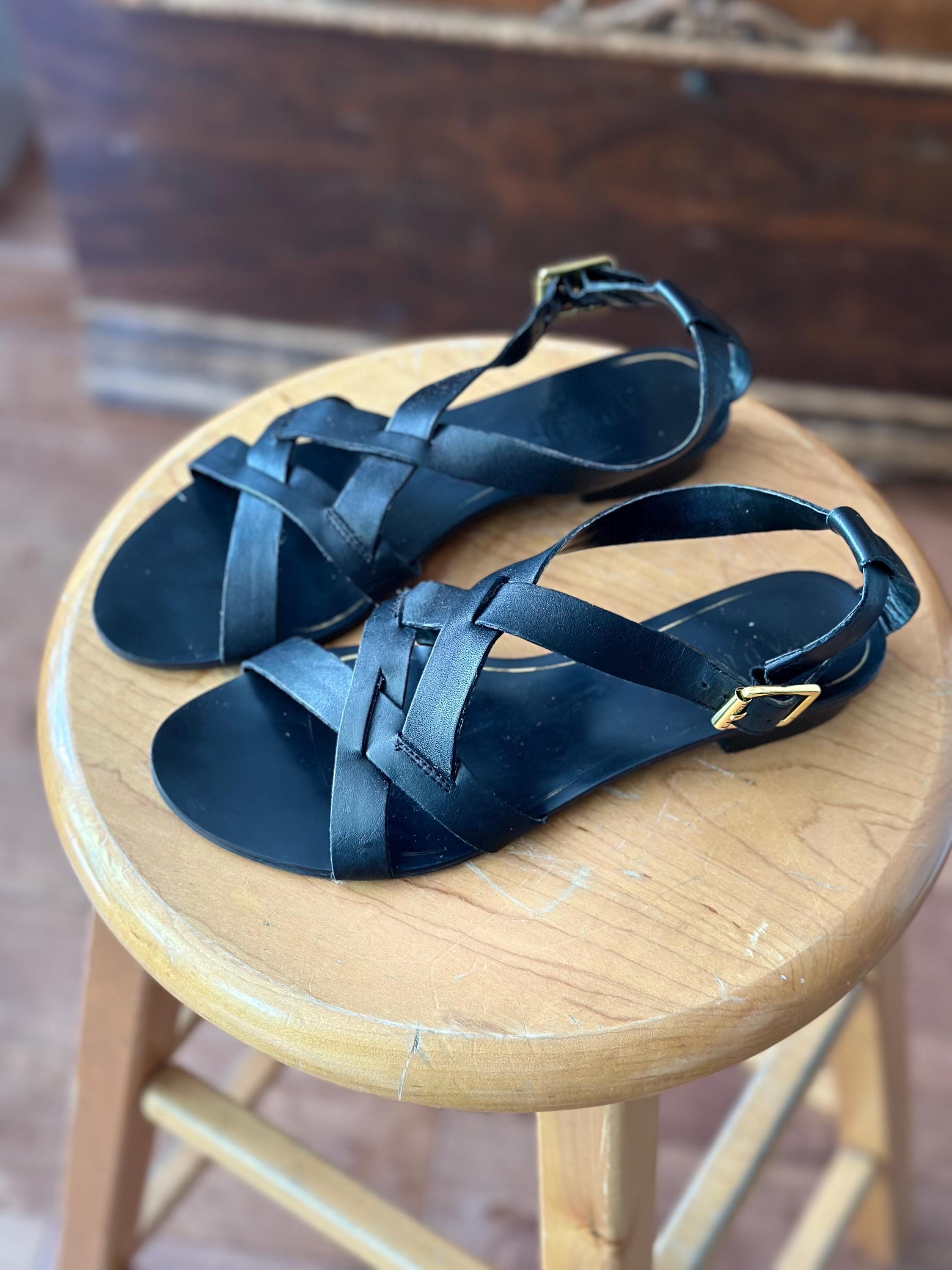 Gucci Black Sandals - Etsy Canada