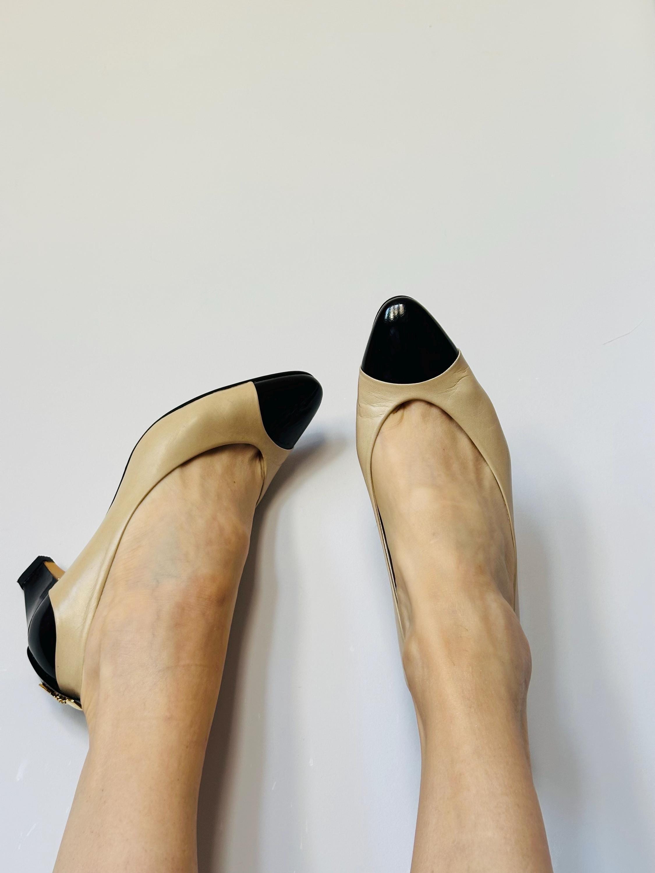 Italian Leather Pump - Etsy Canada