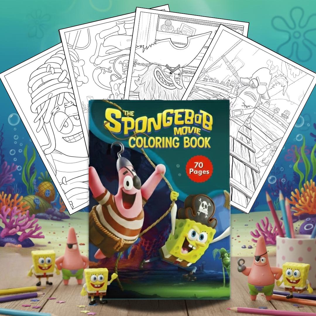 SpongeBob Mal- Und Aktivitäten-Set In Blechdose – Mit Stiften, Stickern & Block Für Kids