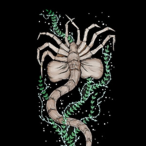 Facehugger Fan Art - Art Print
