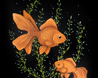 Goldfish - Art Print