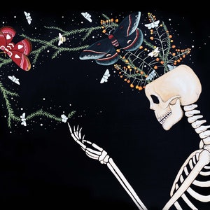 Skeleton Mind - Art Print