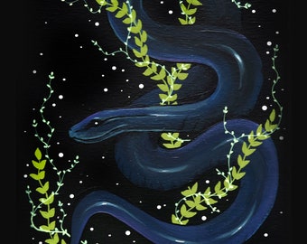 Dark Snake - Art Print