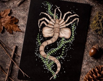 Arte de fã do Facehugger - Impressão artística