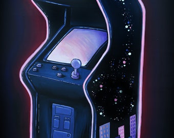Arcade Machine - Art Print