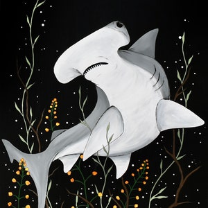 Hammerhead Shark - Art Print