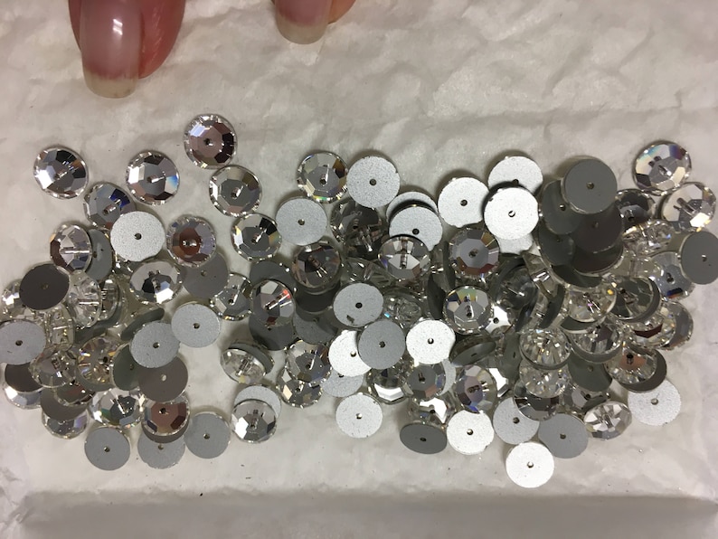 Swarovski Sewon Rhinestone Crystals 8mm 1 Gross Etsy