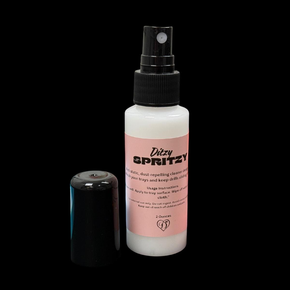 Ditzy Spritzy – Anti‑static Diamond Painting Tray Cleaner (2 Oz