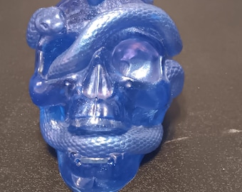 Medum resin snake skull
