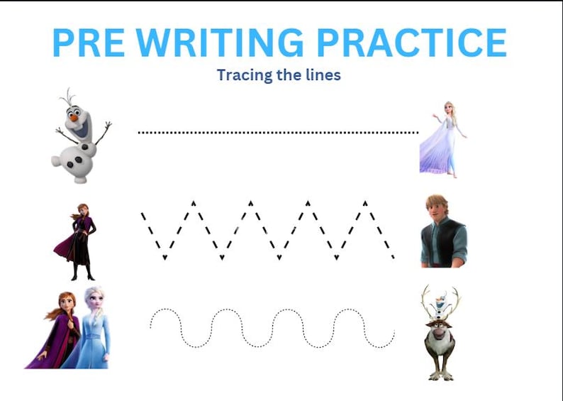 Editable and Printable Busy Books Frozen Theme - Etsy