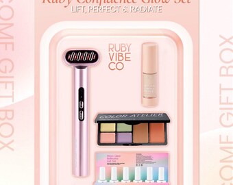 Ruby Beauty Wand – Dual-Mode Skin Care & Massage Stick
