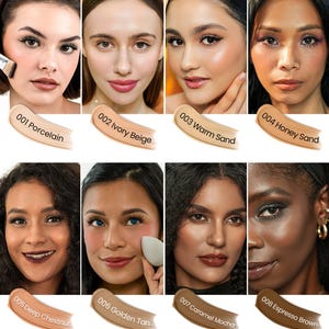Ruby Vibe Co Hydra Veil Liquid Foundation – Natural Radiant Finish, Buildable Coverage Bild 2