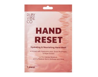 Moisturizing Hand Mask, Lactic Acid & Snow Mushroom, 2 Pairs