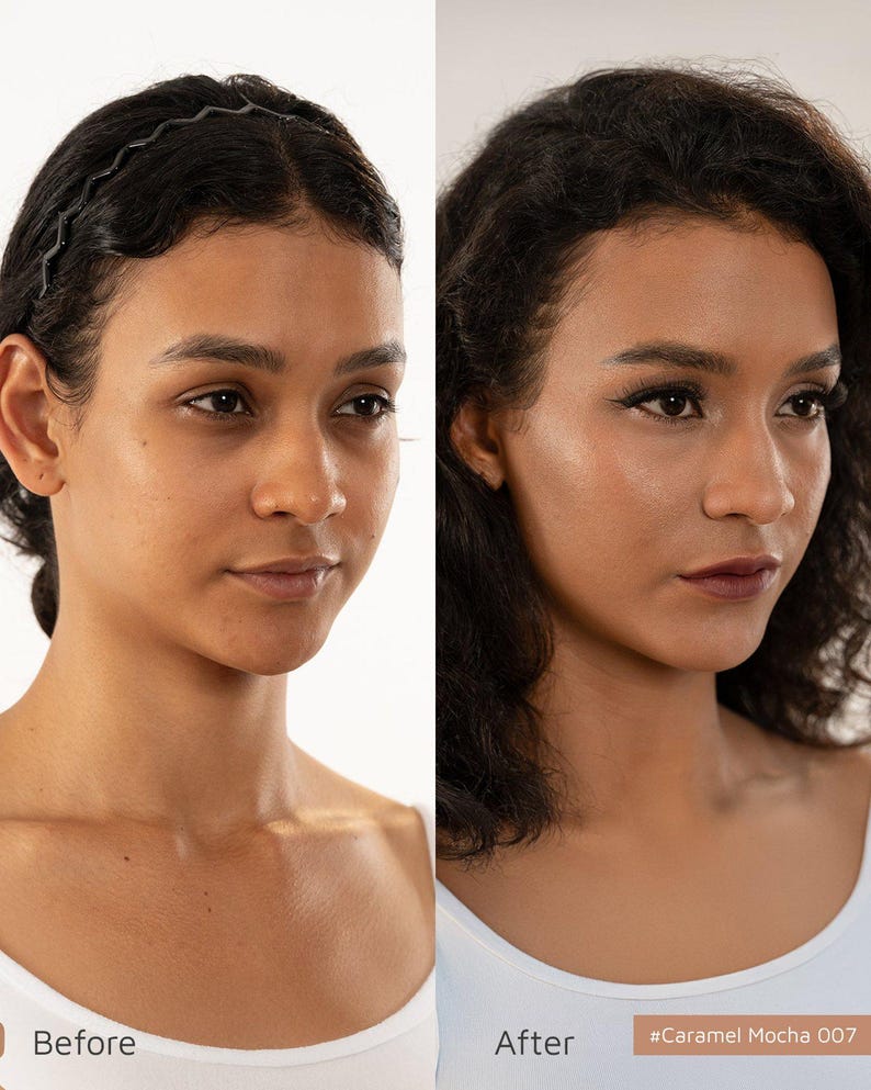 Ruby Vibe Co Hydra Veil Liquid Foundation – Natural Radiant Finish, Buildable Coverage Bild 18