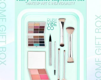 24-Color Eyeshadow Palette, Mystic Moonlight, Ruby Vibe Co, Artistry Set