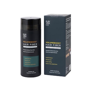 VolumeBoost Hair Fiber Powder – Instant Volume, Natural Look - 10 Shades | Ruby Vibe Co