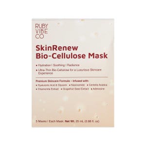 Bio-Cellulose Face Mask – Hydrating, Soothing, Radiance - 5 Pack