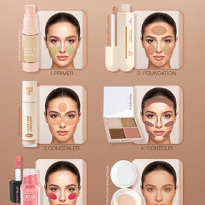 Ruby Vibe Co Hydra Veil Liquid Foundation – Natural Radiant Finish, Buildable Coverage Bild 6