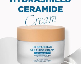 RUBY VIBE CO - Hydrating Face Cream for Barrier Repair & Moisture – HydraShield Ceramide Cream
