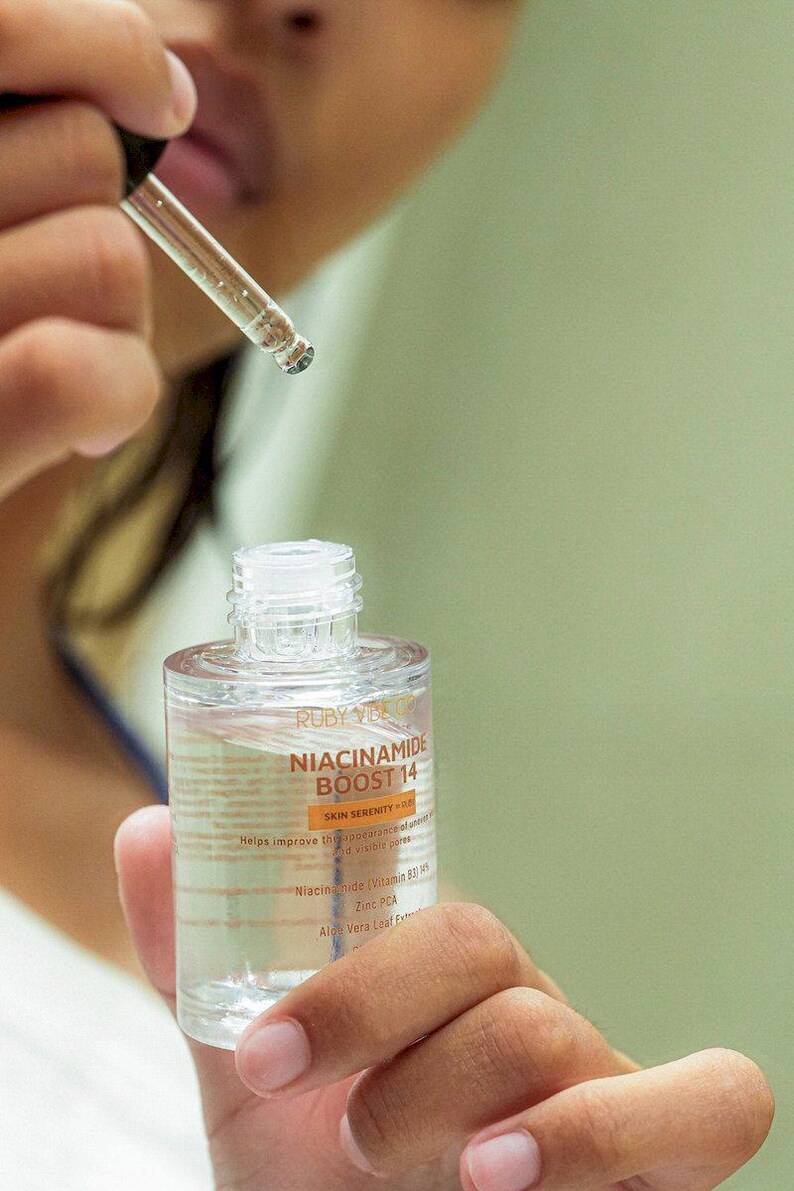 Niacinamide Face Serum for Balancing, Smoother, Even-Looking Skin – Niacinamide Boost 14 | Ruby Vibe Co image 18