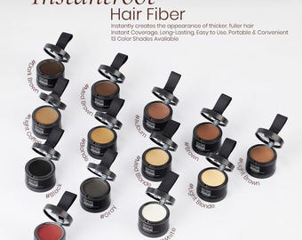 Instantroot Hair Fiber: Thicker, Fuller Hair- 13 Shades | Ruby Vibe Co