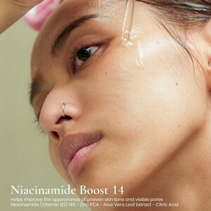 Niacinamide Face Serum for Balancing, Smoother, Even-Looking Skin – Niacinamide Boost 14 | Ruby Vibe Co image 4