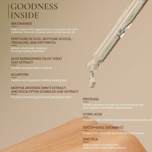Niacinamide Face Serum for Balancing, Smoother, Even-Looking Skin – Niacinamide Boost 14 | Ruby Vibe Co image 7