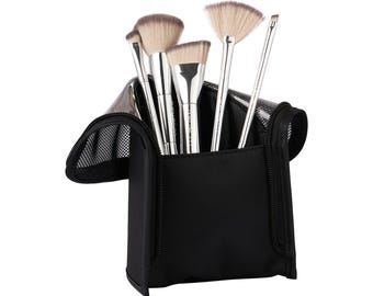 Makeup Brush Organizer for Travel & Storage | Ruby Vibe Co