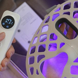 Ruby Vibe Co - LED Therapy Facial Mask for At-Home Skincare, Portable & Rechargeable, Light Technology for Skin Appearance Enhancement image 19